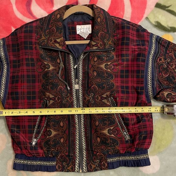 Vintage 80s Petite Sophisticate Windbreaker - Picture 12 of 13